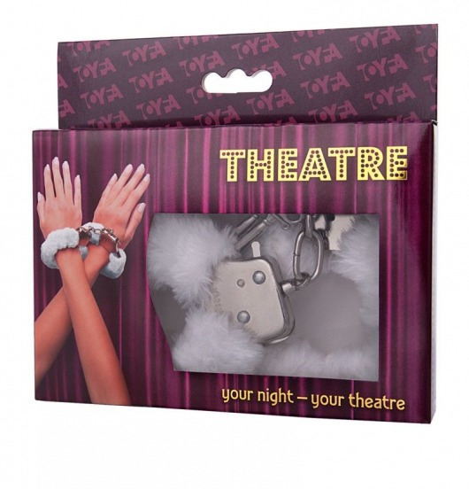 Наручники с белой меховой опушкой - ToyFa - купить с доставкой в Муроме