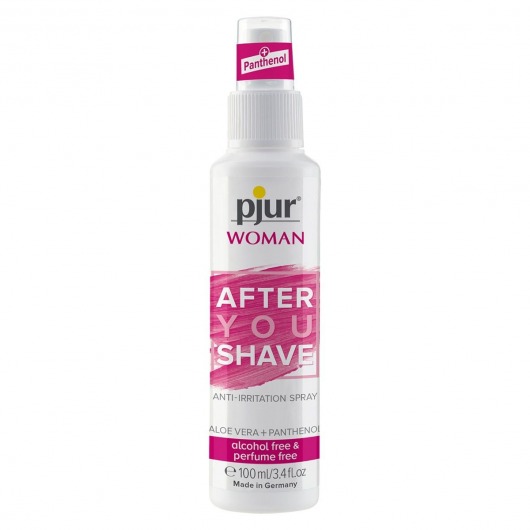 Спрей после бритья pjur WOMAN After You Shave Spray - 100 мл. - Pjur - купить с доставкой в Муроме