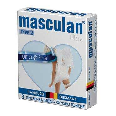 Ультратонкие презервативы Masculan Ultra Fine с обильной смазкой - 3 шт. - Masculan - купить с доставкой в Муроме