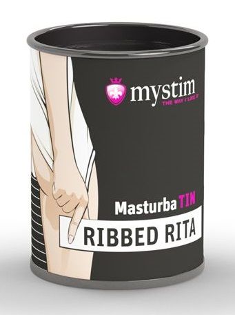 Компактный мастурбатор MasturbaTIN Ribbed Rita - MyStim - в Муроме купить с доставкой