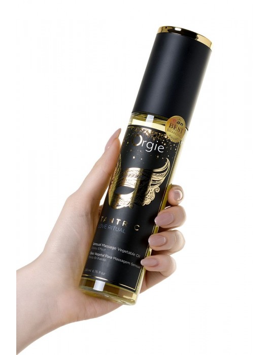 Растительное массажное масло Orgie Tantric Love Ritual - 200 мл. - ORGIE - купить с доставкой в Муроме