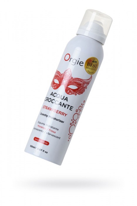Шипучая увлажняющая пена для чувственного массажа Orgie Acqua Croccante - 150 мл. - ORGIE - купить с доставкой в Муроме