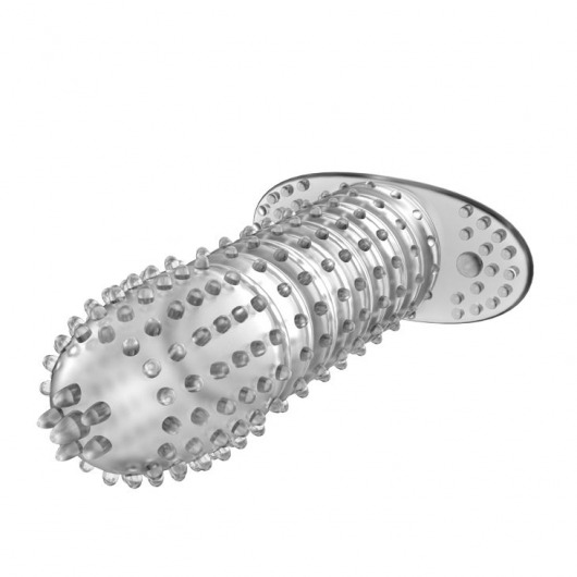 Закрытая прозрачная насадка Crystal sleeve - 12 см. - Erowoman-Eroman - в Муроме купить с доставкой