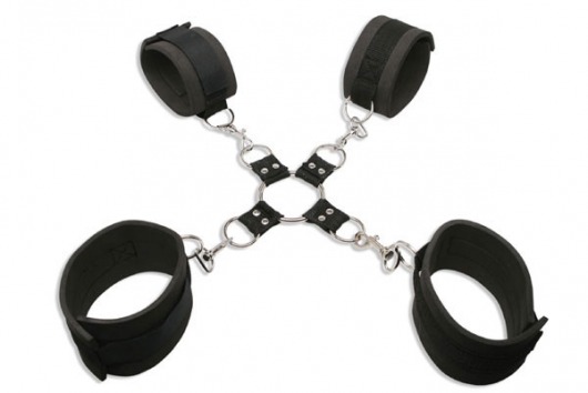 Наручники и наножники с фиксацией Extreme Hog-Tie Kit - Pipedream - купить с доставкой в Муроме