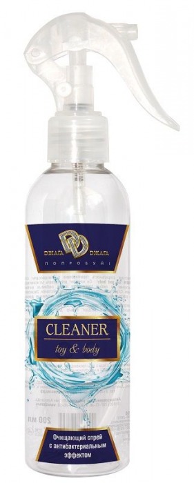 Очищающий спрей CLEANER toy and body - 200 мл. - БиоМед - купить с доставкой в Муроме