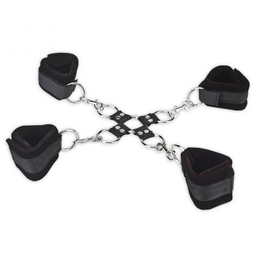 Комплект для сковывания из 5 предметов - Lux Fetish - купить с доставкой в Муроме