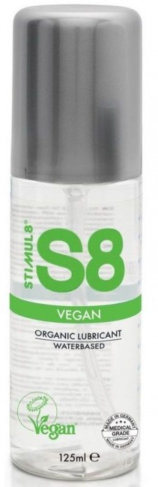 Веганский лубрикант на водной основе S8 Vegan Lube - 125 мл. - Stimul8 - купить с доставкой в Муроме