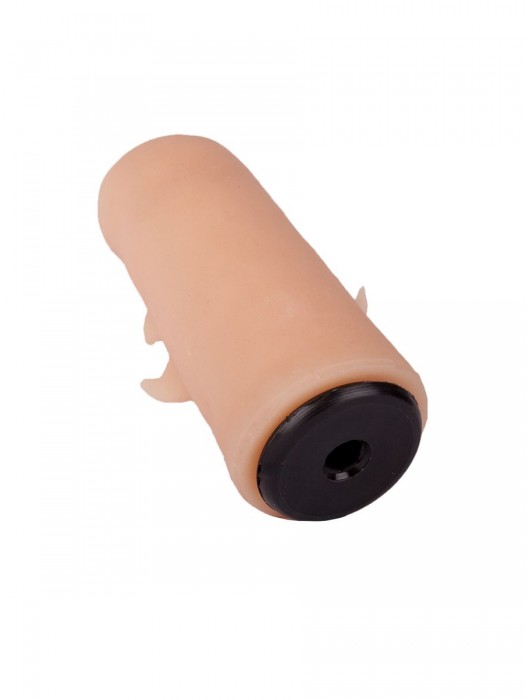 Черный пояс-трусики с двумя насадками  Экзотик-Sara  - 16,5 и 11 см. - LOVETOY (А-Полимер) - купить с доставкой в Муроме