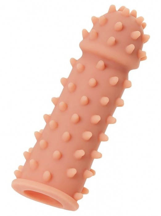 Телесная реалистичная насадка KOKOS Extreme Sleeve 03 с дополнительной стимуляцией - 12,7 см. - KOKOS - в Муроме купить с доставкой