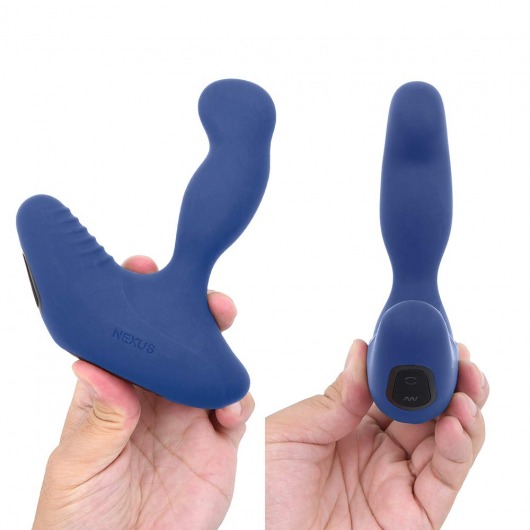 Синий вибромассажер простаты NEXUS REVO 2.0 с вращающейся головкой - Nexus Range - в Муроме купить с доставкой