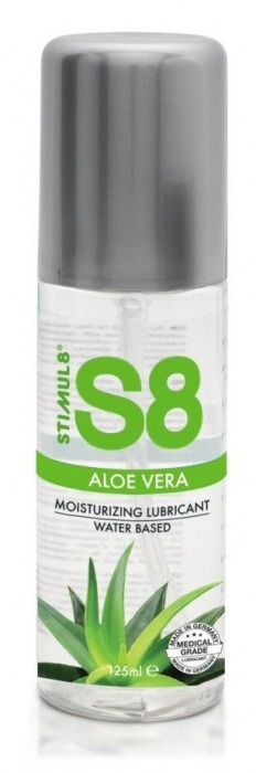 Лубрикант на водной основе S8 Aloe Vera Lube - 125 мл. - Stimul8 - купить с доставкой в Муроме
