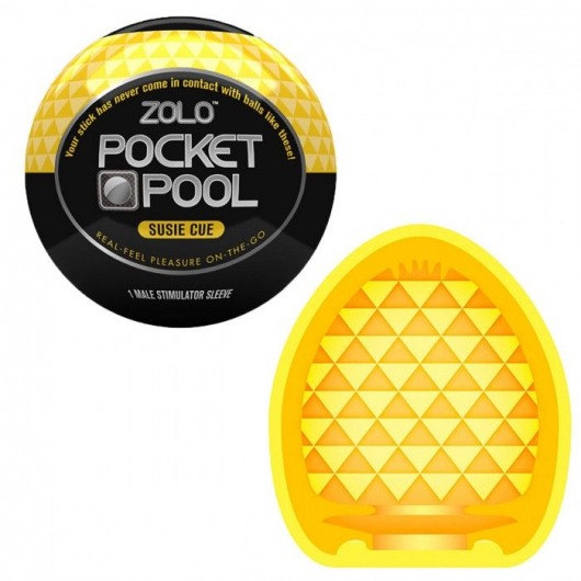 Эластичный мастурбатор Zolo Susie Cue - Zolo - в Муроме купить с доставкой