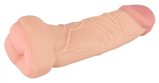 Телесная насадка-мастурбатор 2-in-1 Extension Masturbator - 21 см. - Orion - в Муроме купить с доставкой