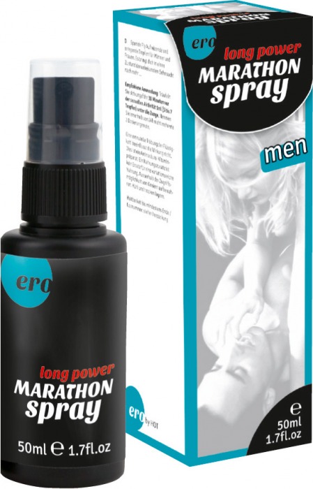 Пролонгирующий спрей для мужчин Long Power Marathon Spray - 50 мл. - Ero - купить с доставкой в Муроме