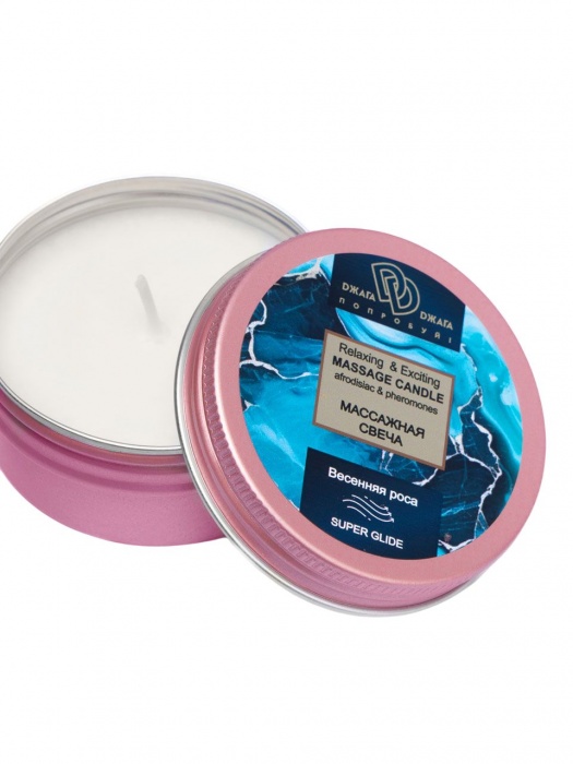 Массажная свеча  Весенняя роса - БиоМед - купить с доставкой в Муроме