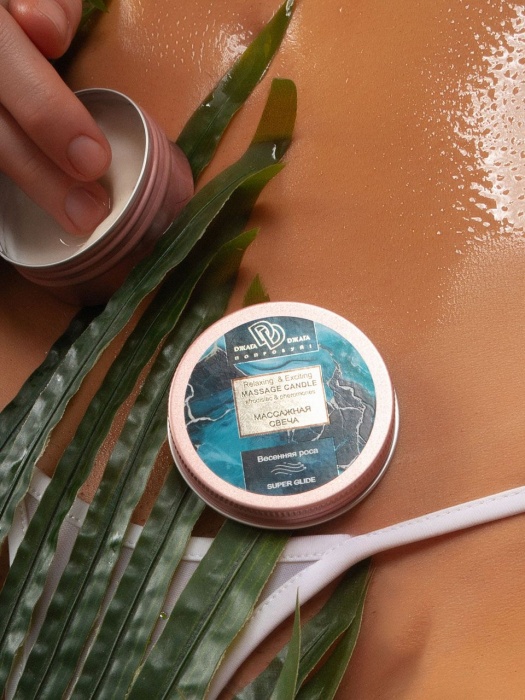 Массажная свеча  Весенняя роса - БиоМед - купить с доставкой в Муроме