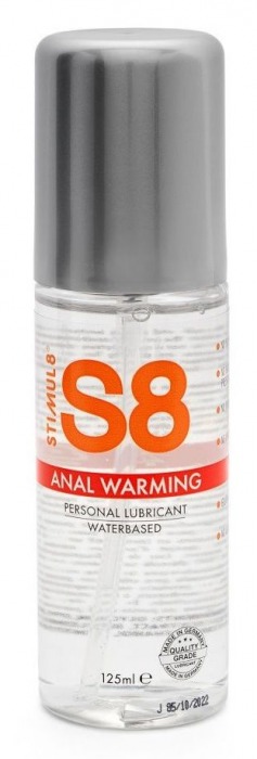 Согревающий анальный лубрикант Stimul8 Warming Anal Lube - 125 мл. - Stimul8 - купить с доставкой в Муроме