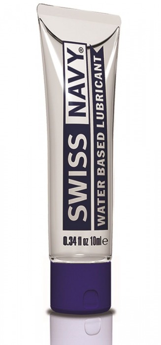 Лубрикант Swiss Navy Water Based Lube на водной основе - 10 мл. - Swiss navy - купить с доставкой в Муроме