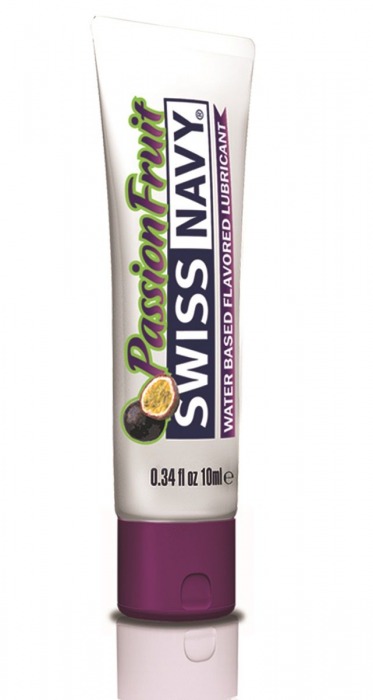 Лубрикант Swiss Navy Passion Fruit Lube с ароматом маракуйи - 10 мл. - Swiss navy - купить с доставкой в Муроме