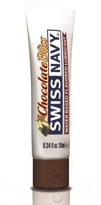 Лубрикант с ароматом шоколада Swiss Navy Chocolate Bliss Lube - 10 мл. - Swiss navy - купить с доставкой в Муроме