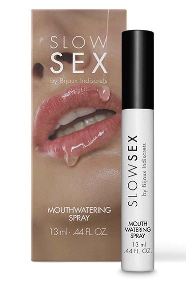 Спрей для усиления слюноотделения Slow Sex Mouthwatering Spray - 13 мл. - Bijoux Indiscrets - купить с доставкой в Муроме