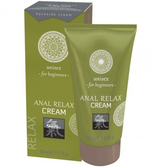 Анальный крем Anal Relax Cream - 50 мл. - Shiatsu - купить с доставкой в Муроме