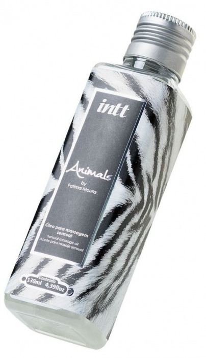 Массажное масло ANIMALS by Fatima Moura с возбуждающим эффектом - 130 мл. - INTT - купить с доставкой в Муроме