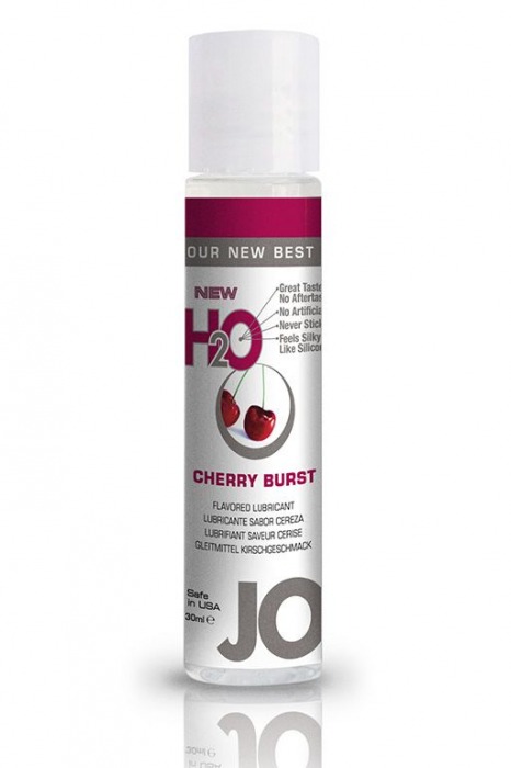 Ароматизированный лубрикант JO Flavored Cherry - 30 мл. - System JO - купить с доставкой в Муроме
