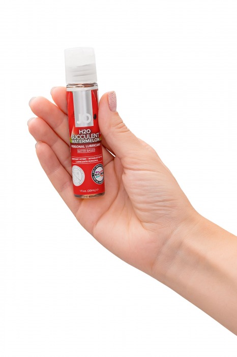 Лубрикант с ароматом арбуза JO Flavored Watermelon - 30 мл. - System JO - купить с доставкой в Муроме