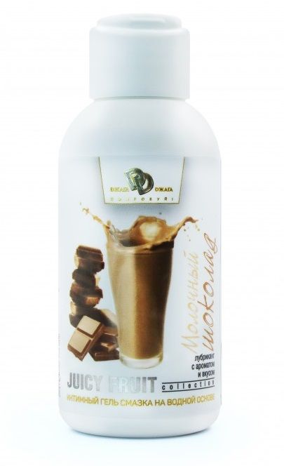Интимный гель-смазка JUICY FRUIT с ароматом молочного шоколада - 100 мл. - БиоМед - купить с доставкой в Муроме