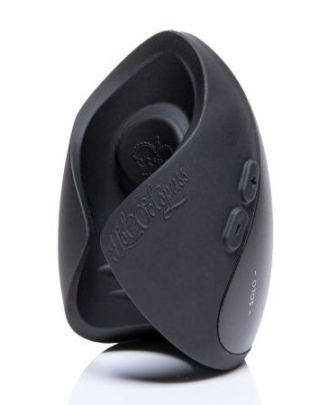 Черный инновационный мужской вибратор PULSE SOLO ESSENTIAL - Hot Octopuss - в Муроме купить с доставкой