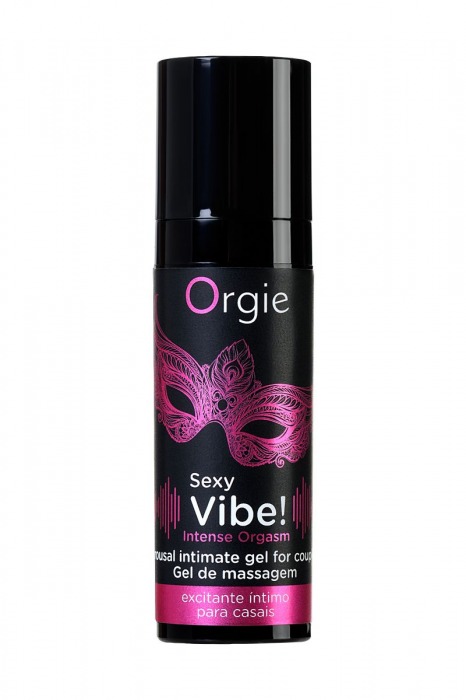 Гель для массажа ORGIE Sexy Vibe Intense Orgasm - 15 мл. - ORGIE - купить с доставкой в Муроме
