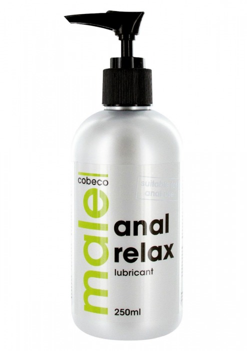 Анальный лубрикант MALE Cobeco Anal Relax Lubricant - 250 мл. - Cobeco - купить с доставкой в Муроме