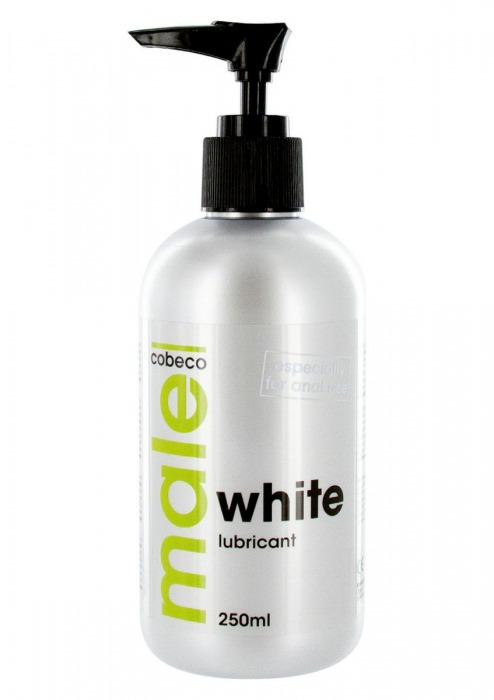Анальная смазка на водной основе MALE Cobeco White Lubricant - 250 мл. - Cobeco - купить с доставкой в Муроме