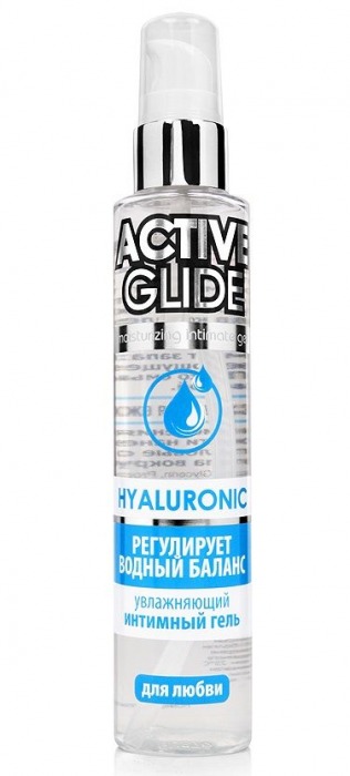 Увлажняющий интимный гель Active Glide Hyaluronic - 100 гр. - Биоритм - купить с доставкой в Муроме