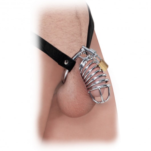 Кольцо верности Extreme Chastity Belt с фиксацией головки - Pipedream - купить с доставкой в Муроме