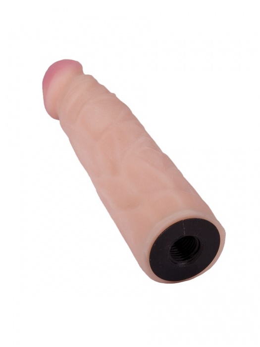 Пояс-трусики с насадкой Soft-Prince - 18,5 см. - LOVETOY (А-Полимер) - купить с доставкой в Муроме