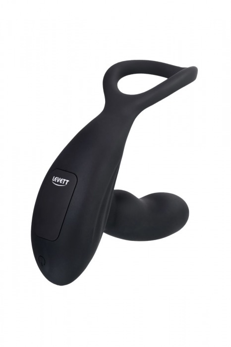 Черный стимулятор простаты Maud с вибрацией - Levett - в Муроме купить с доставкой