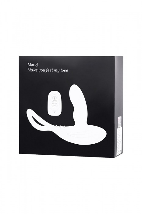 Черный стимулятор простаты Maud с вибрацией - Levett - в Муроме купить с доставкой