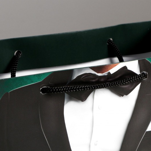 Малый бумажный пакет «Лучшему!» - 18 х 23 см. - Сима-Ленд - купить с доставкой в Муроме