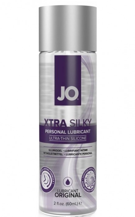 Лубрикант на силиконовой основе JO Xtra Silky - 60 мл. - System JO - купить с доставкой в Муроме