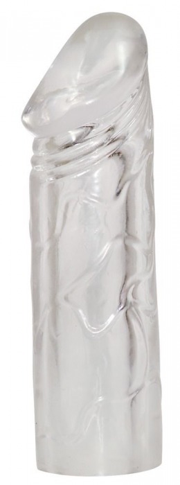 Удлиняющая насадка на пенис Mega Dick Sleeve Transparent - Orion - в Муроме купить с доставкой