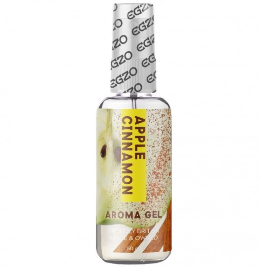 Интимный лубрикант EGZO AROMA с ароматом яблока и корицы - 50 мл. - EGZO - купить с доставкой в Муроме