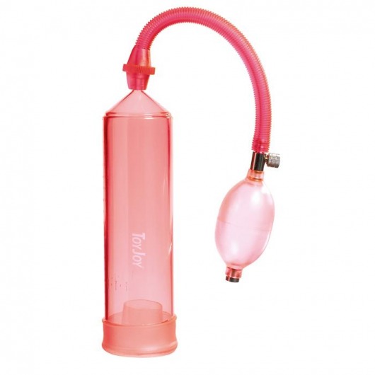 Красная вакуумная помпа Power Pump Red - Toy Joy - в Муроме купить с доставкой
