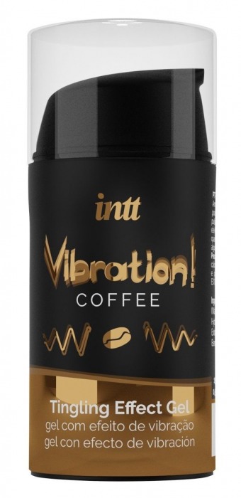 Жидкий интимный гель с эффектом вибрации Vibration! Coffee - 15 мл. - INTT - купить с доставкой в Муроме