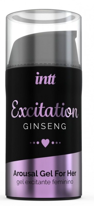 Женский возбуждающий интимный гель Excitation Ginseng - 15 мл. - INTT - купить с доставкой в Муроме