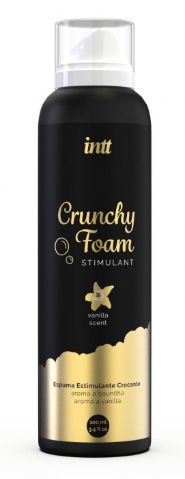 Пенка для массажа Crunchy Foam Stimulant Vanilla - 100 мл. - INTT - купить с доставкой в Муроме