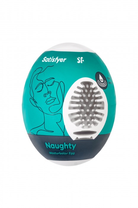 Мастурбатор-яйцо Satisfyer Naughty Mini Masturbator - Satisfyer - в Муроме купить с доставкой