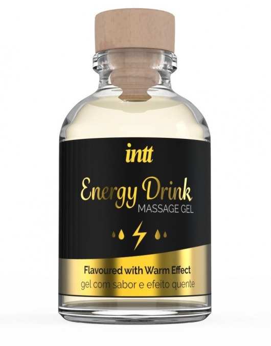 Массажный гель с согревающим эффектом Energy Drink - 30 мл. - INTT - купить с доставкой в Муроме