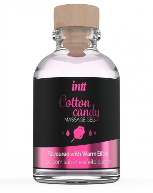Массажный гель с согревающим эффектом Cotton Candy - 30 мл. - INTT - купить с доставкой в Муроме